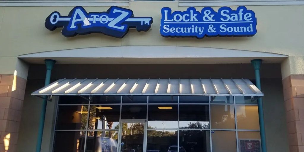 A to Z Lock & Safe storefront