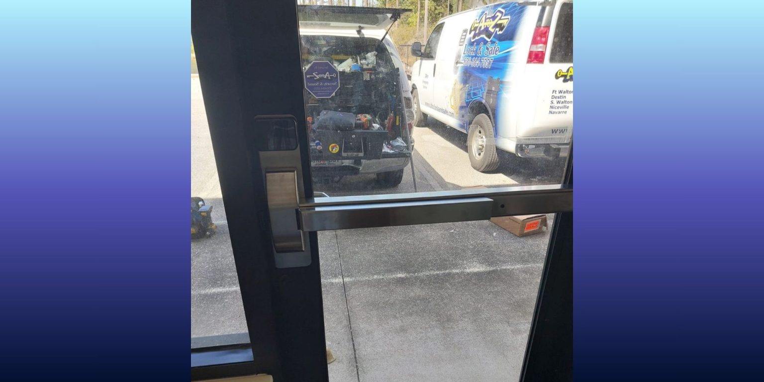 After smart lock installation - view 3